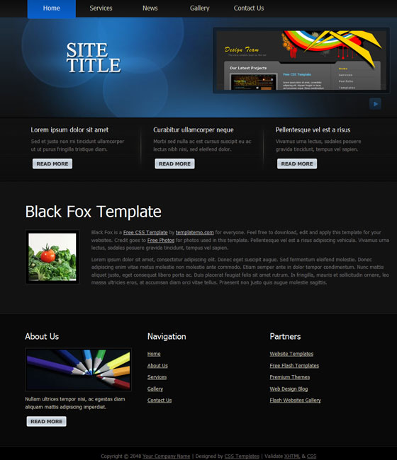 70+ Free XHTML/CSS Templates Download Now Freebies Graphic Design