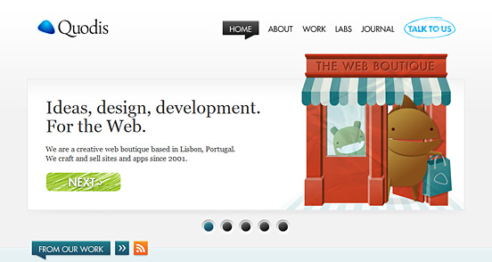 75佳精美的CSS网页设计作品欣赏