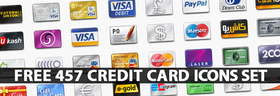 Credit Card Icons: Huge Collection of Free Vector Creadit Card Icons