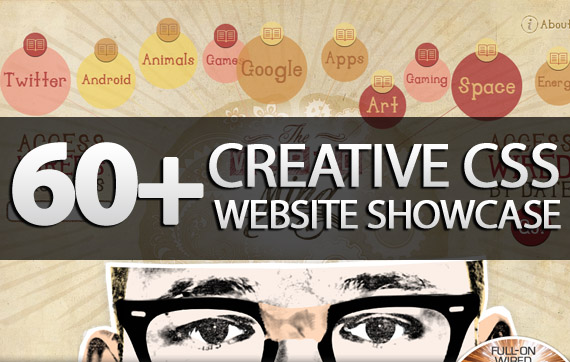 60+ Creative CSS Websites Showcase For Designers