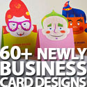 Post Thumbnail of Business Cards: 60+ Newly Business Card Designs