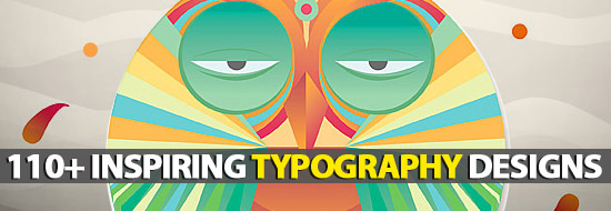 Post image of Typography Designs: 110+ Inspiring Typefaces and Typography