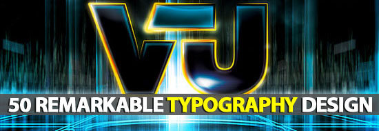 50 Remarkable Typography Design For Inspiration