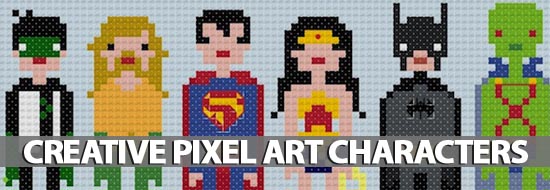 30 Creative Pixel Art Characters