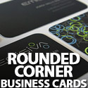 Post Thumbnail of Rounded Corner Business Card Designs
