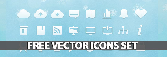 Free Vector Icons Set – 91 Icons