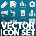 Post Thumbnail of Vector Icon Set - (60 Icons)