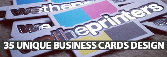 Business Card: 35 Unique Business Cards