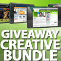 Post Thumbnail of Giveaway: Win Creative Bundle 12 Exclusive Web Templates &amp; 25 Logo Templates From AlMubdi