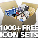 Post Thumbnail of Free Icon Sets: 1000+ Vector, Social, PSD, UI Icons