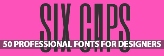 Free Fonts: 50 Professional Fonts For Designers