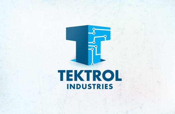 Tektrol industries logo design