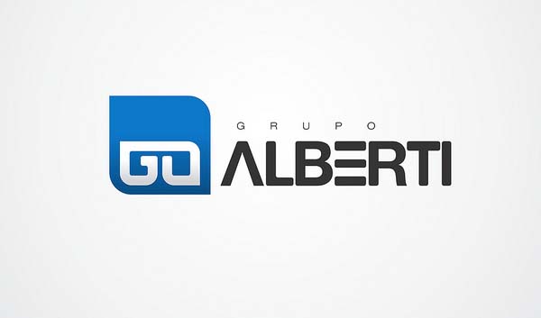 Grupo Alberti logo design