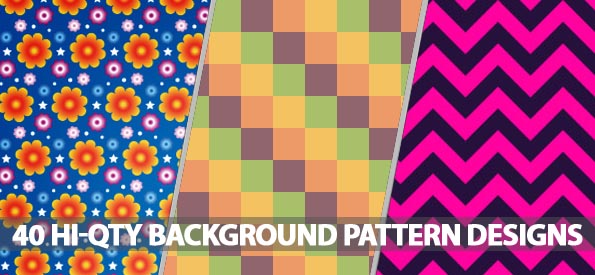 Background Pattern Designs: 40 Hi-Qty Pattern Designs For Web Background
