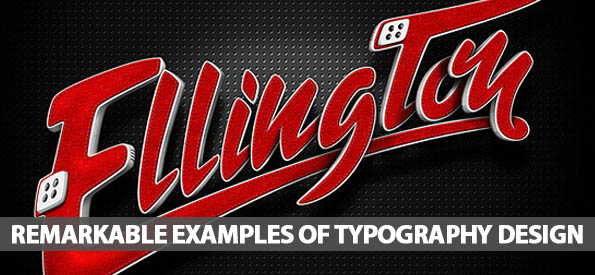 55 Remarkable Examples Of Typography Design