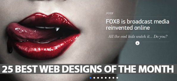 25 Best Web Designs Of The Month