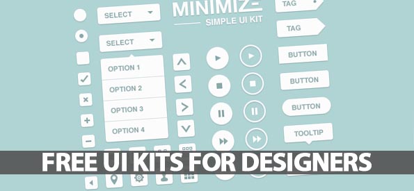 25 Free UI Kits For Web and Graphic Designers