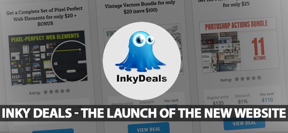 Inky Deals – The Launch of the New Website