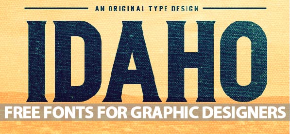 25 Free Fonts For Graphic Designers