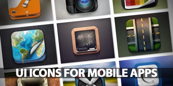50 Beautiful UI Icons For Mobile Apps