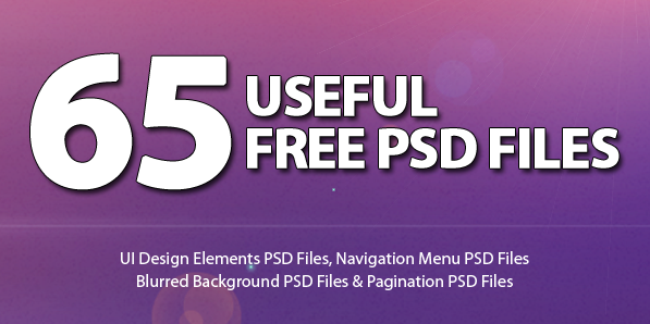 Free PSD Files: 65 Useful UI Design PSD Files for Download