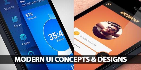 35 Modern UI Concepts and Designs