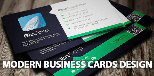 Modern Business Cards Design – 25 Fresh Examples
