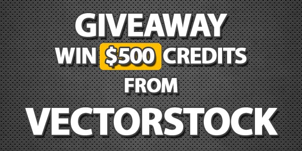 Giveaway: Win $500 credits for High Quality Vectors from VectorStock