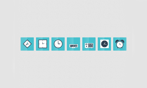 Flat Icons and Web Elements for UI Design-19
