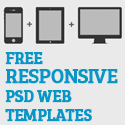Post Thumbnail of Free PSD Responsive Web Templates