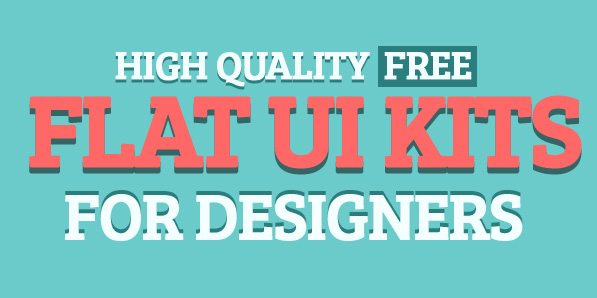 High Quallity Free Flat UI Kits For Designers