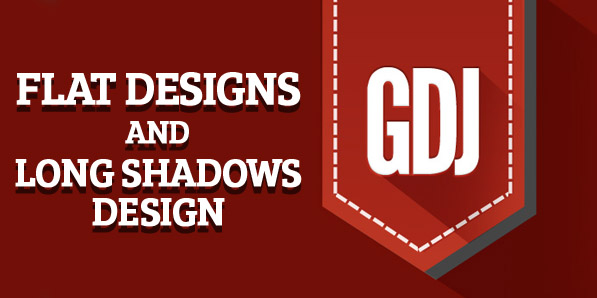 Flat Designs and Long Shadows Design