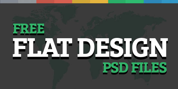 30 Free Flat Design Resources For Designers
