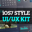 Post Thumbnail of Free iOS7 style UI/UX Kit for Designers