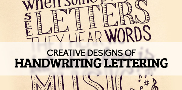 26 Creative Handwriting Lettering Examples for Inspiration