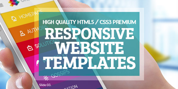15 High Quality HTML5 / CSS3 Premium Website Templates