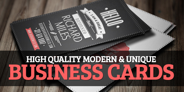 25 Modern and Unique Business Cards Design