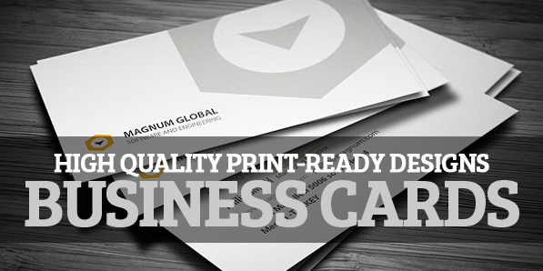 Business Cards: 22 High Quality Print-Ready Designs
