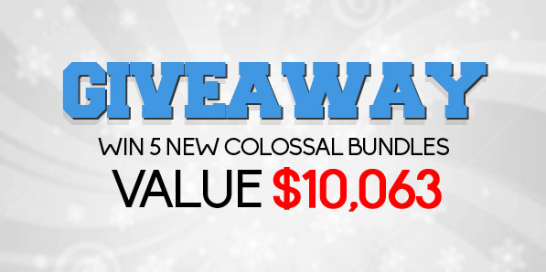 Giveaway Win 5 New Colossal Bundles Value $10,063 from Inky Deals