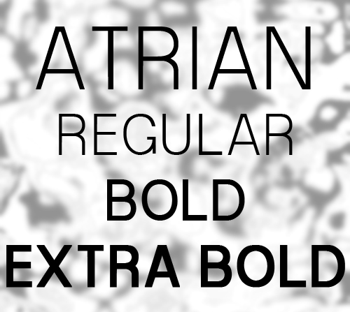 Free Font Atrian