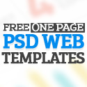 Post Thumbnail of PSD Templates: 20 One Page Free Web Templates