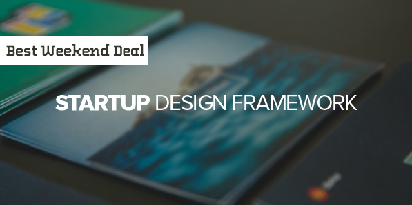 Best Weekend Deal: 20% Off the Startup Design Framework from Designmodo