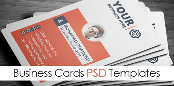 Print Ready Business Cards PSD Templates