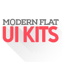Post Thumbnail of PSD Kits: 18 New Flat UI Kits with Modern UX