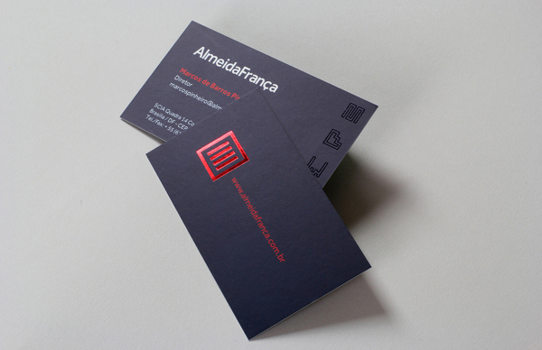 Almeida Franca Branding Business Card