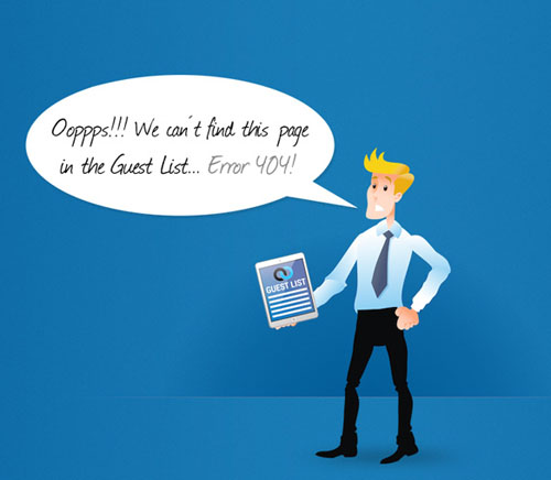 404 Page Designs – 32 Fresh Error Pages Examples - 5