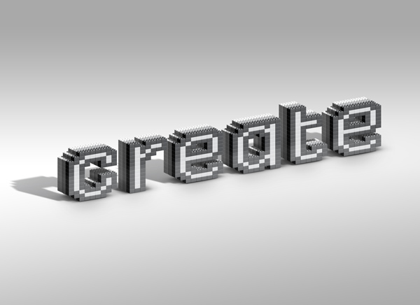 How to Create a Lego Inspired Text Effect in Adobe Photoshop