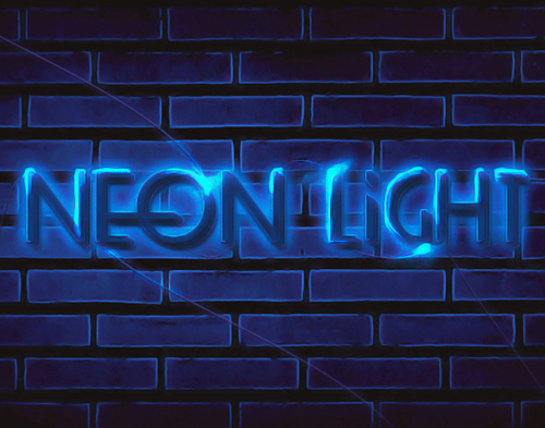 How to Create Unique Neon Text Effect in Photoshop