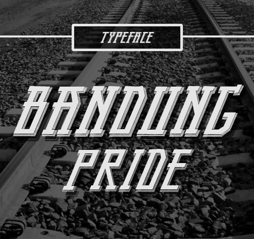Bandung Pride font free download