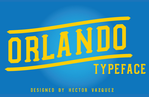 Orlando Typeface font free download